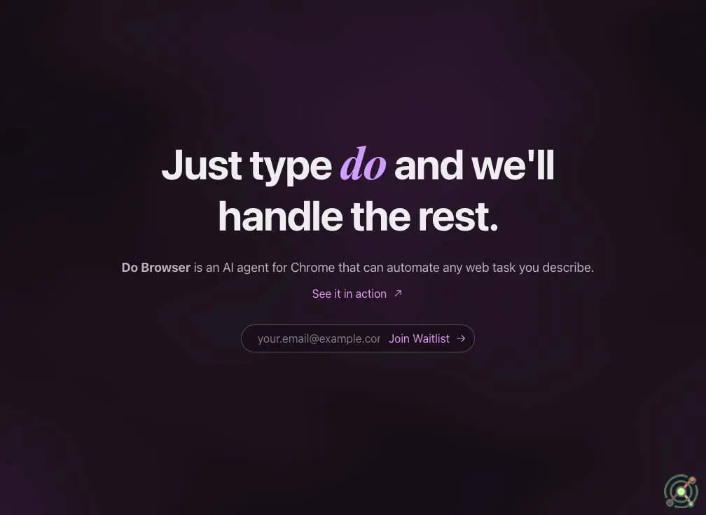An AI-powered Chrome extension that automates web tasks through natural language commands, enhancing productivity and efficiency.