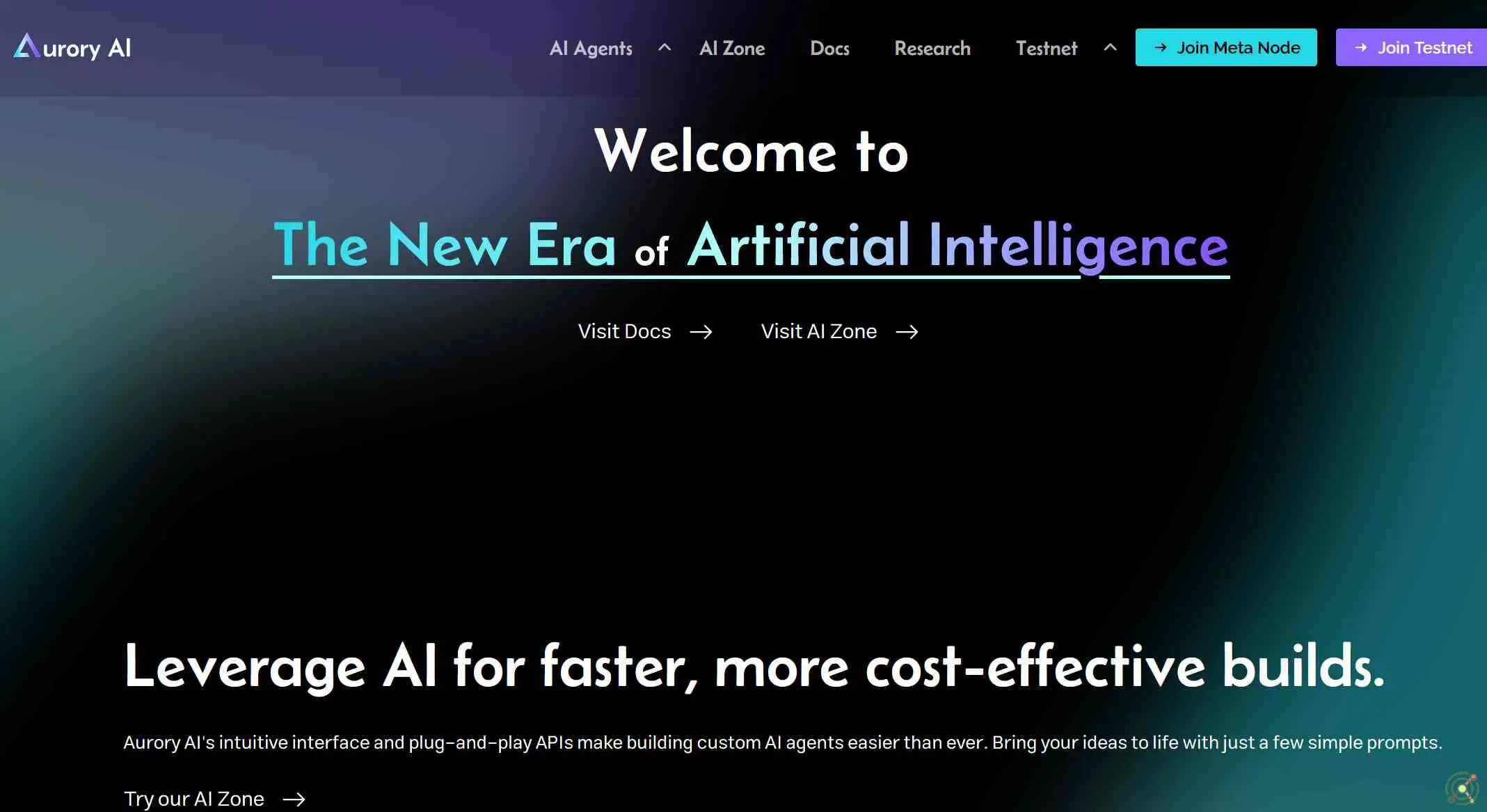 A decentralized platform integrating AI and Web3, enabling the creation and deployment of autonomous on-chain agents for various applications.
