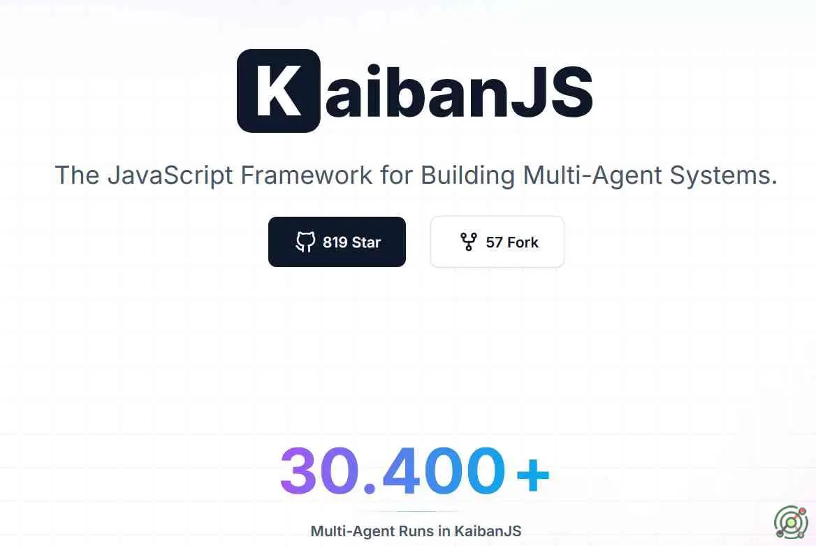 An open-source JavaScript framework for building and managing multi-agent AI systems using a Kanban-inspired approach.