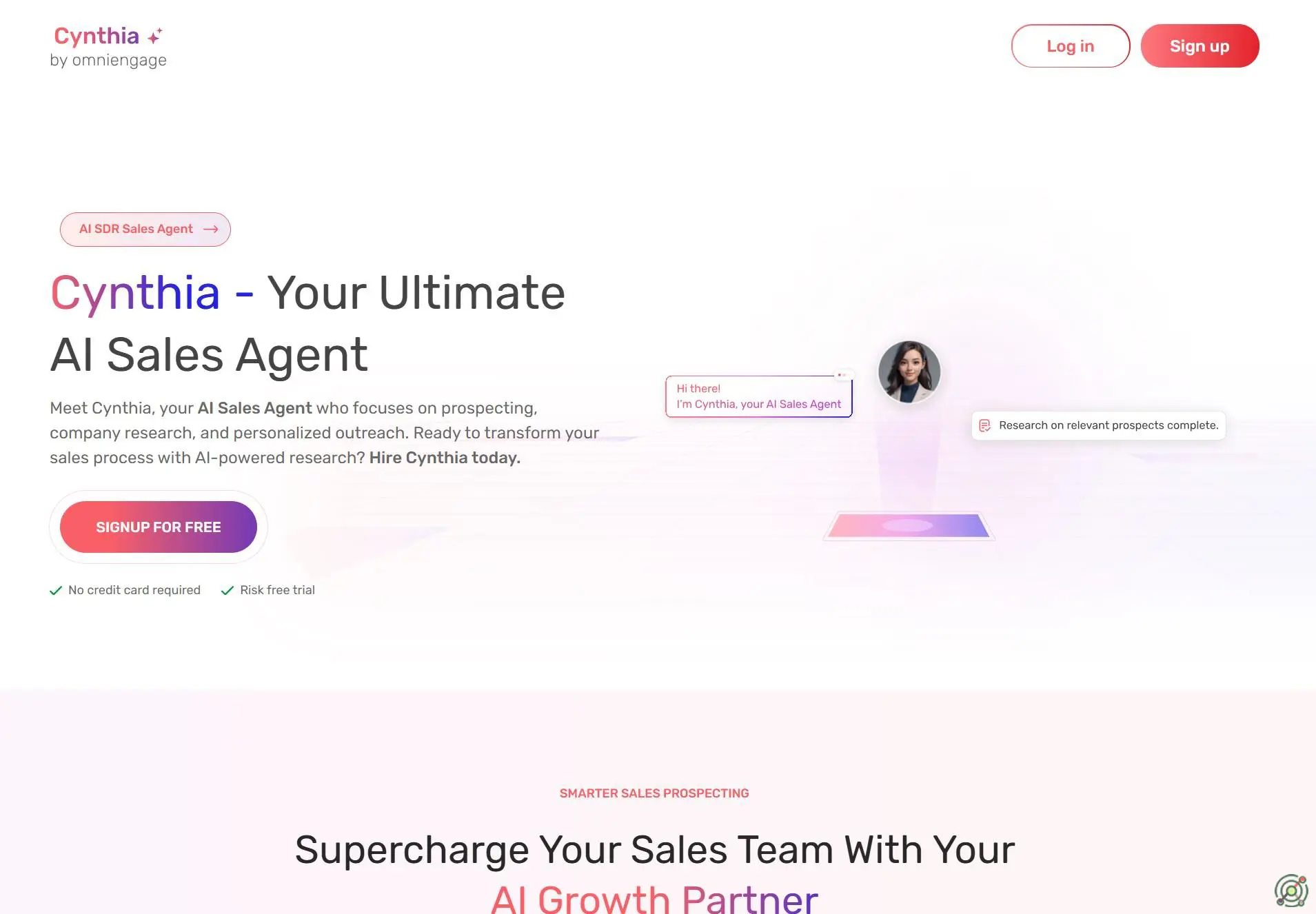 An AI sales agent that automates prospecting through intelligent research and personalized outreach.