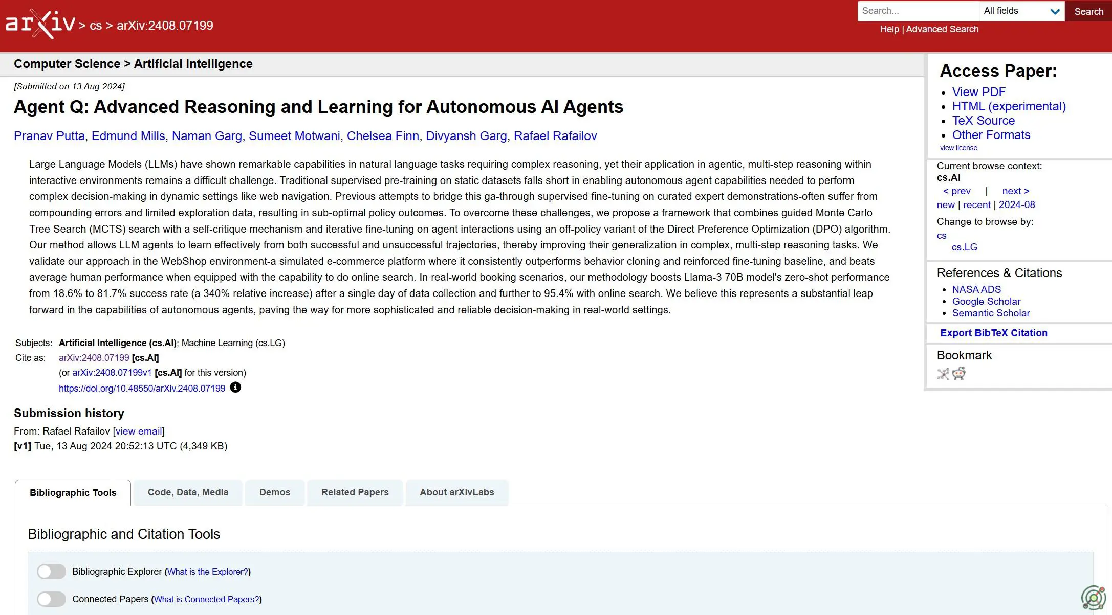 AI framework enhancing autonomous agents' reasoning and learning in dynamic environments.