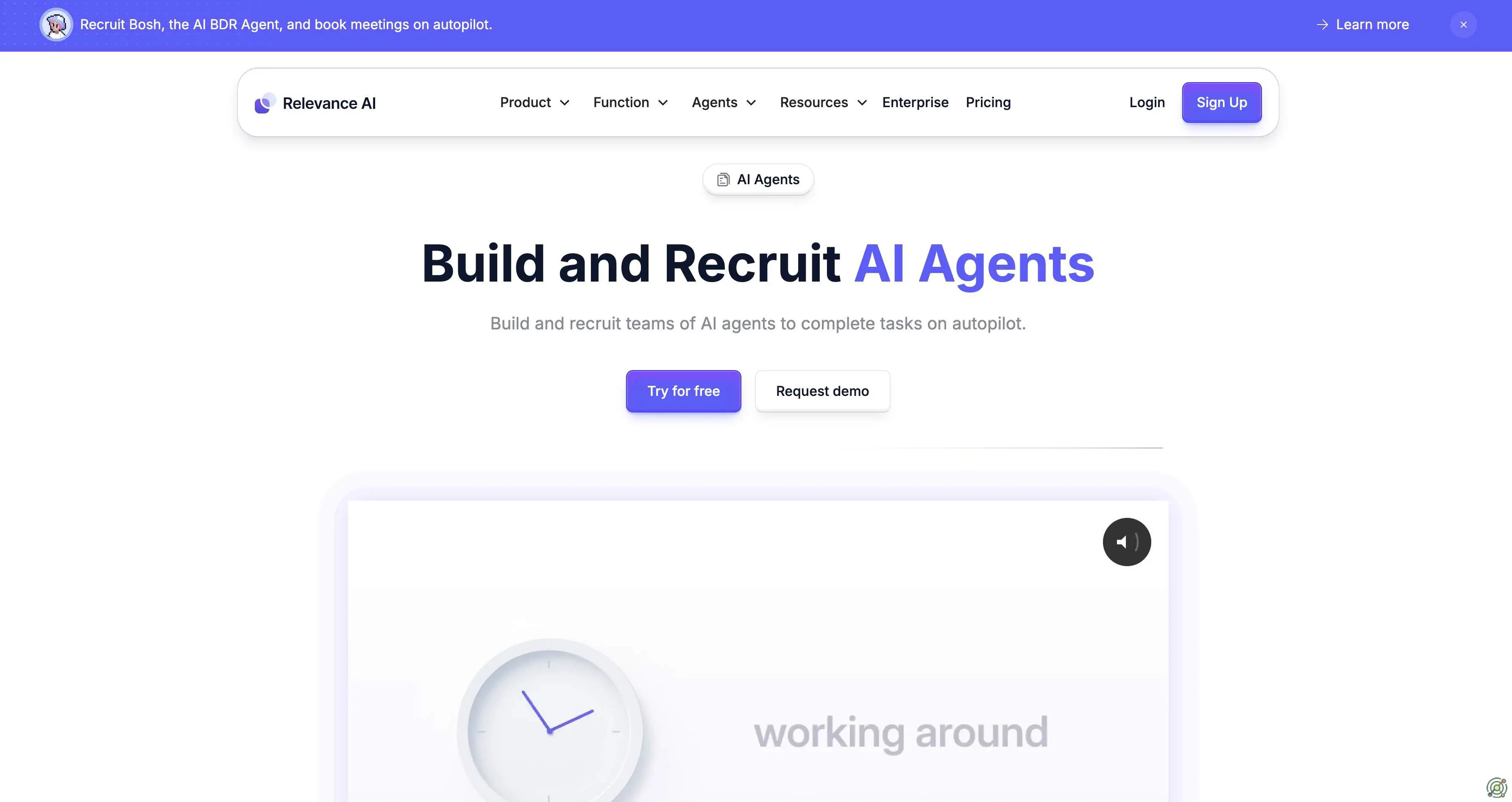 A no-code platform for creating AI agents that can research, complete tasks, and manage workflows.