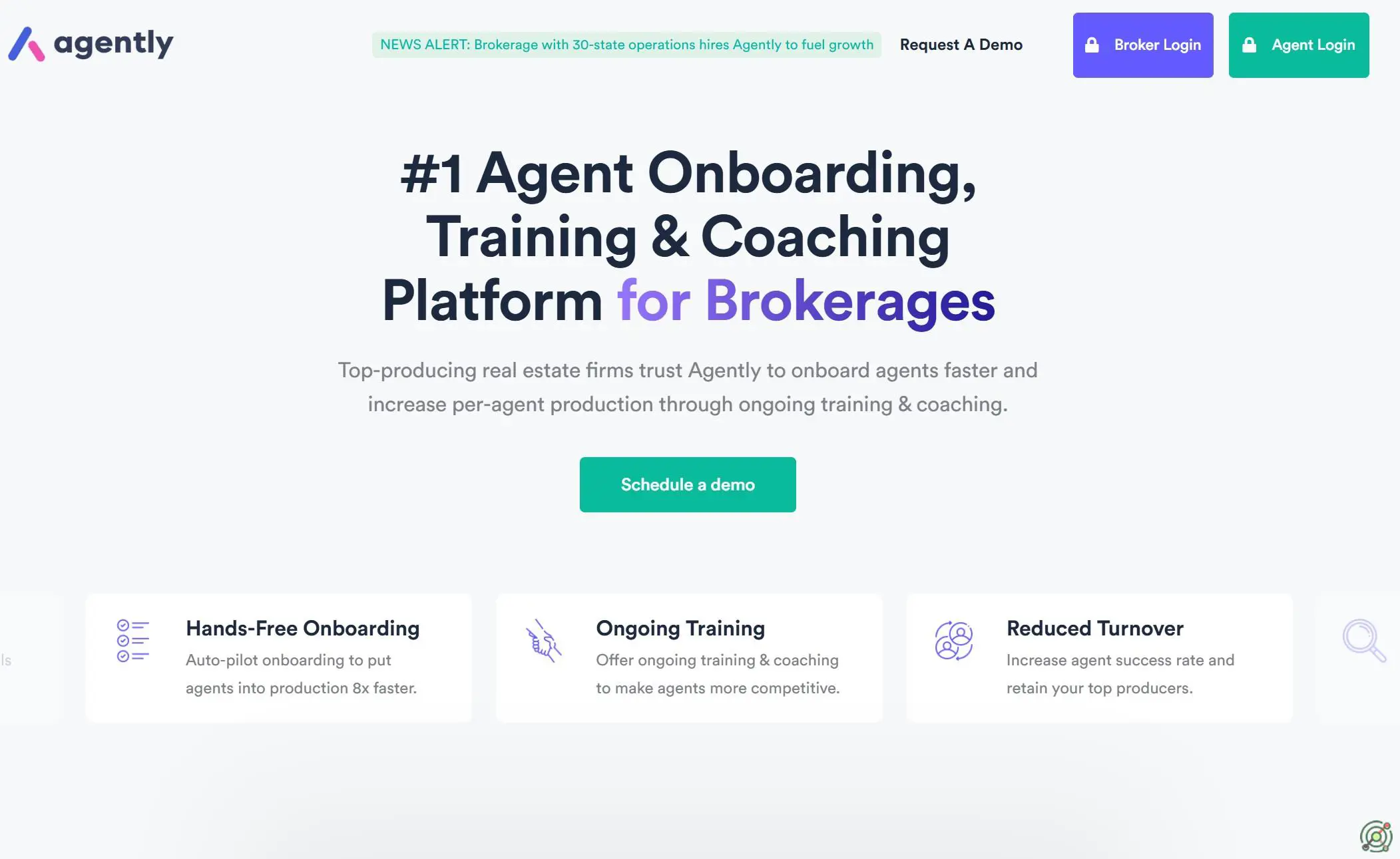 AI-powered platform enhancing real estate agent onboarding, training, and coaching.