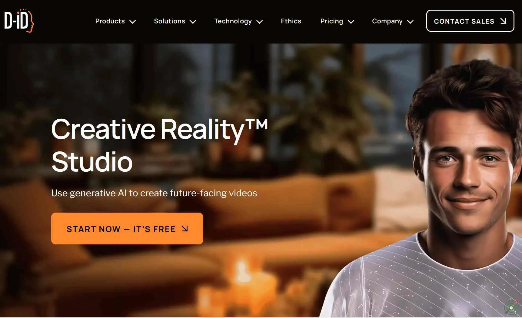An AI-powered platform that enables users to create lifelike videos featuring digital avatars from text and images.
