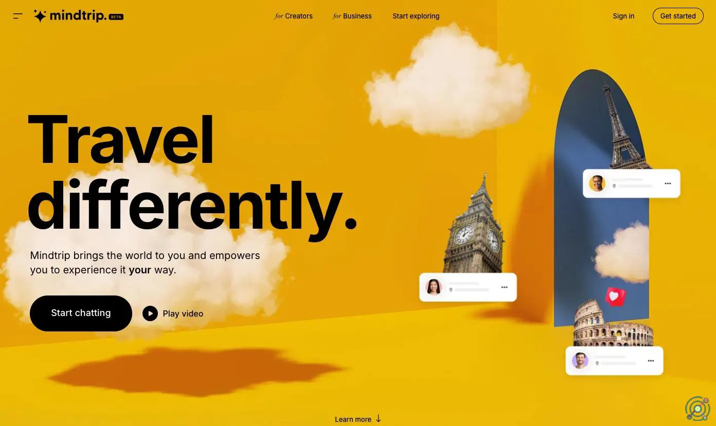 An AI-powered travel platform that streamlines trip planning by providing personalized recommendations, customizable itineraries, and booking options in one place.