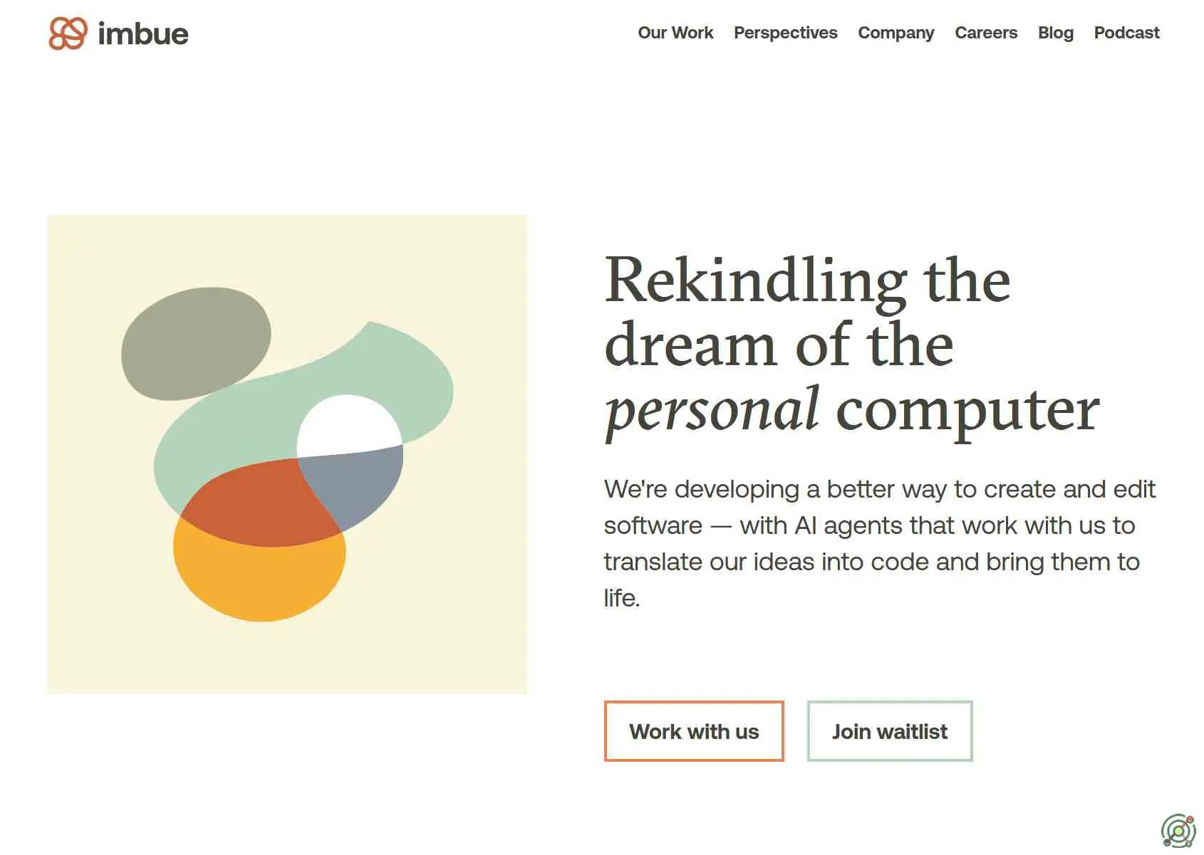 An AI research lab developing advanced AI agents capable of robust reasoning and coding to accomplish complex tasks autonomously.