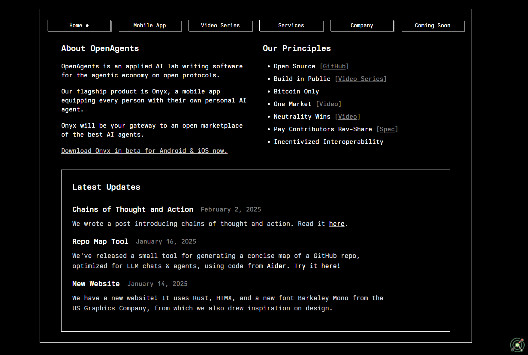 An open-source platform for building, selling, and using AI agents across various applications.