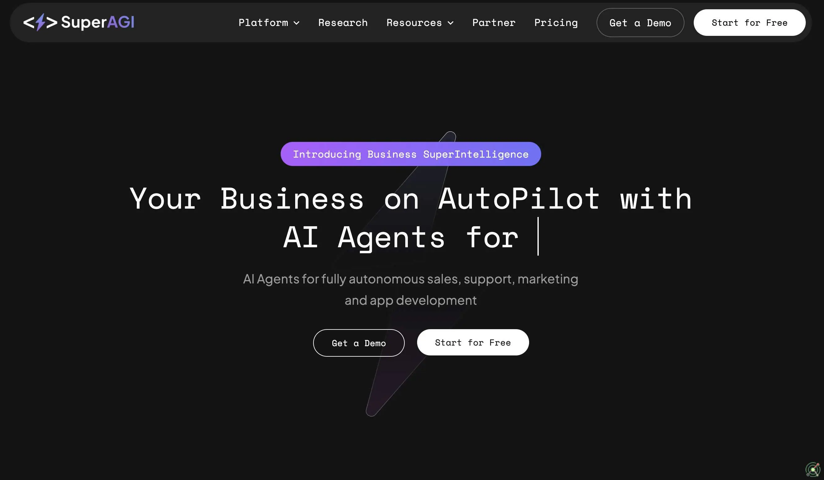 An open-source framework for building and managing autonomous AI agents.