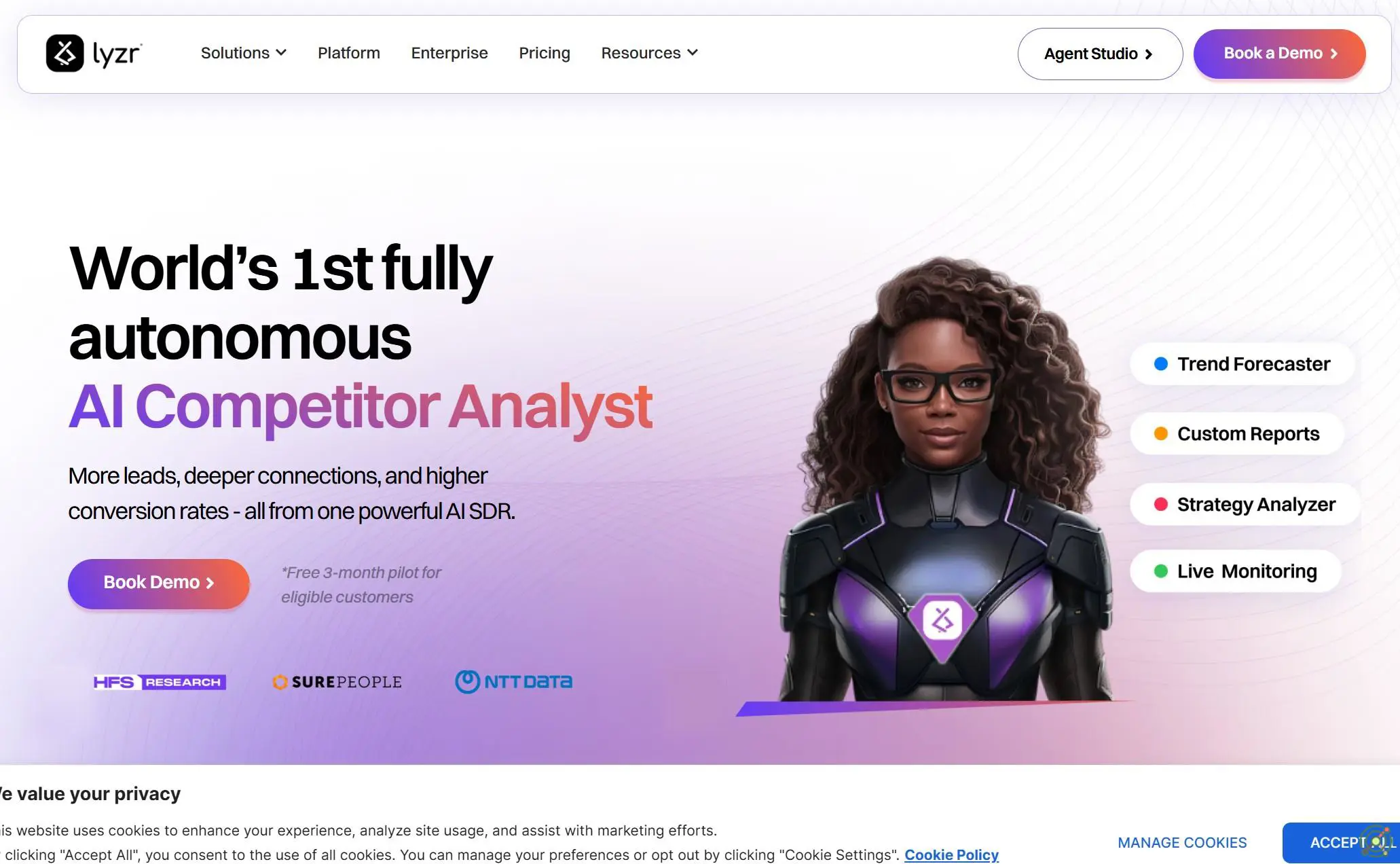 AI-powered competitor analyst that provides real-time insights into market trends and competition.