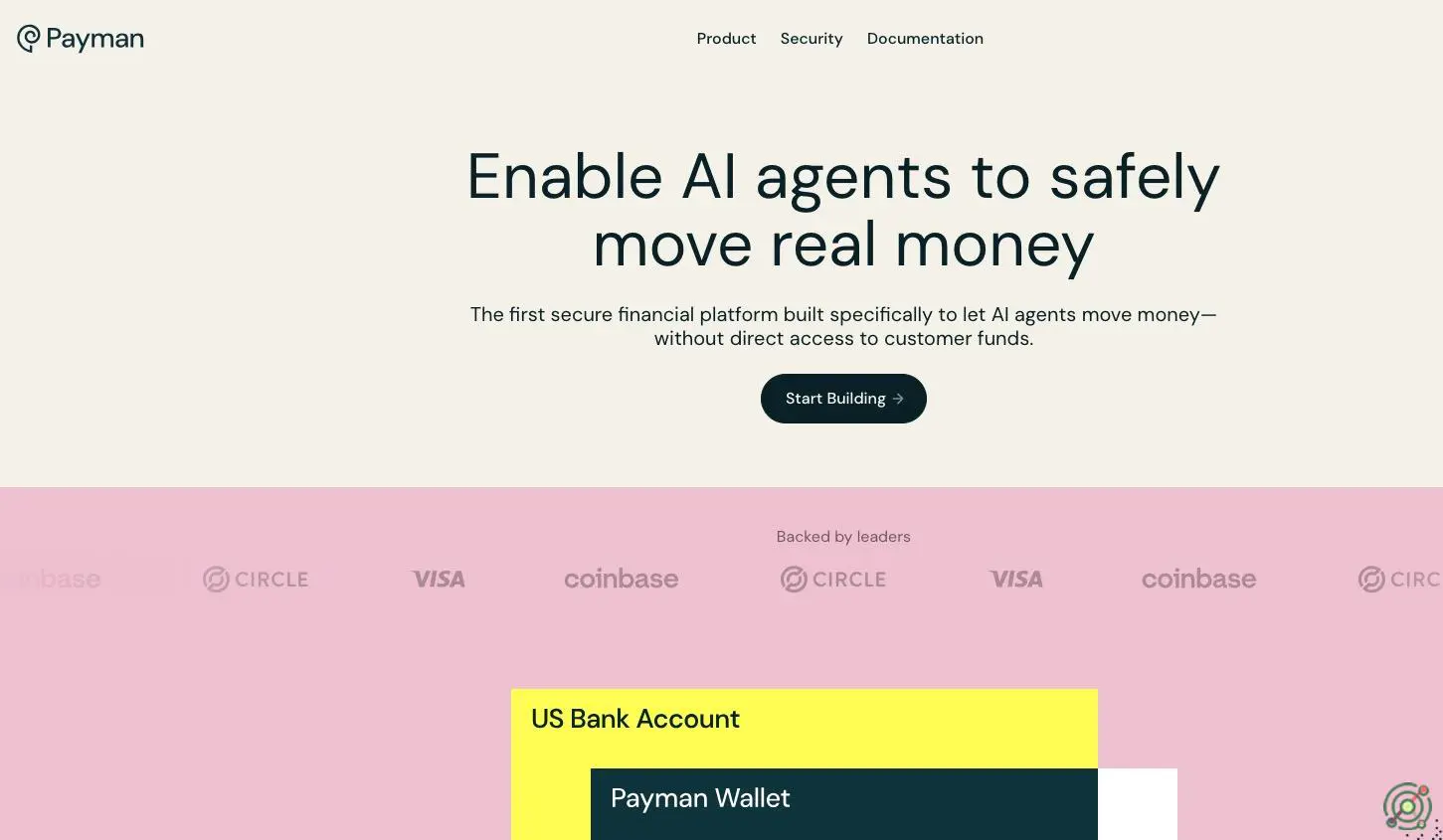 A secure financial platform enabling AI agents to transact with humans under programmable policies.
