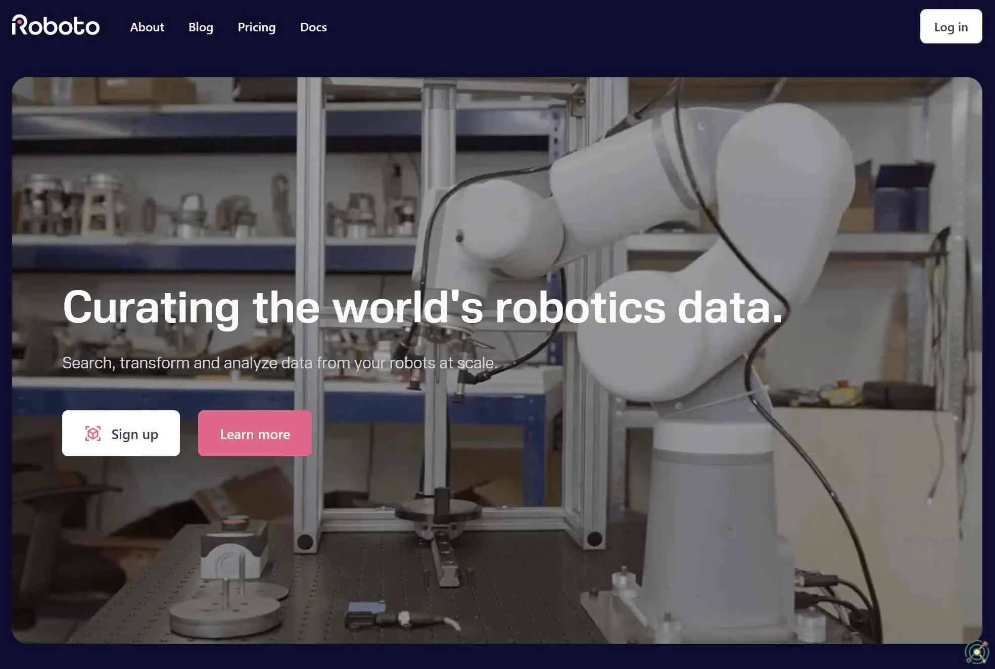 An AI-powered data engine designed to streamline the search, transformation, and analysis of multi-modal robotics data.