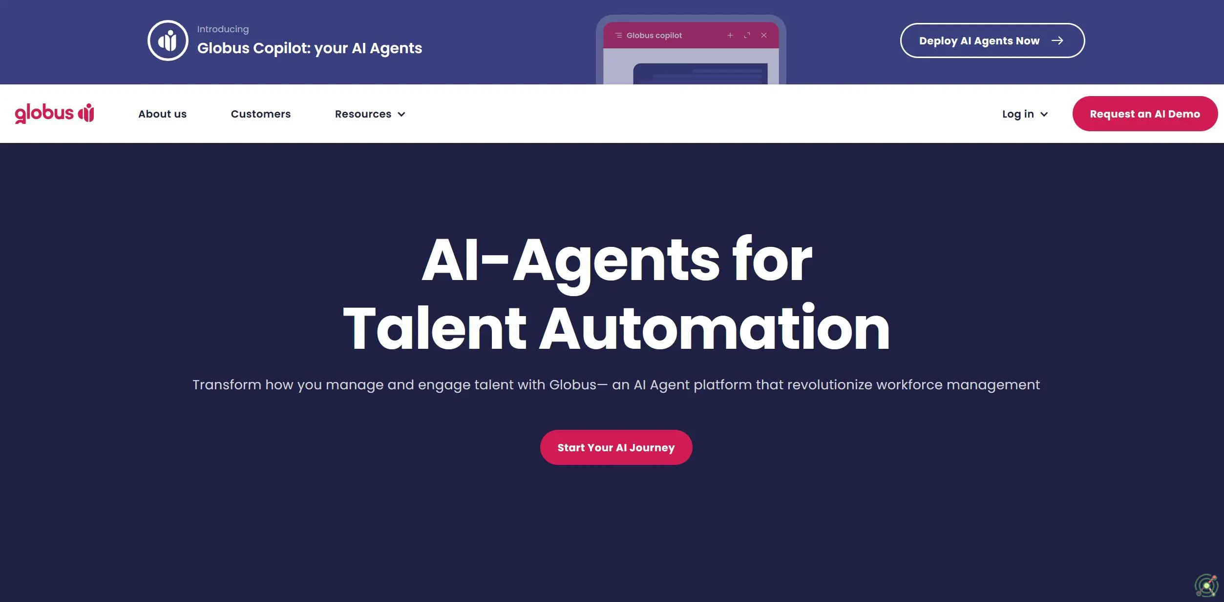 AI platform automating workforce management by matching talent to opportunities efficiently.