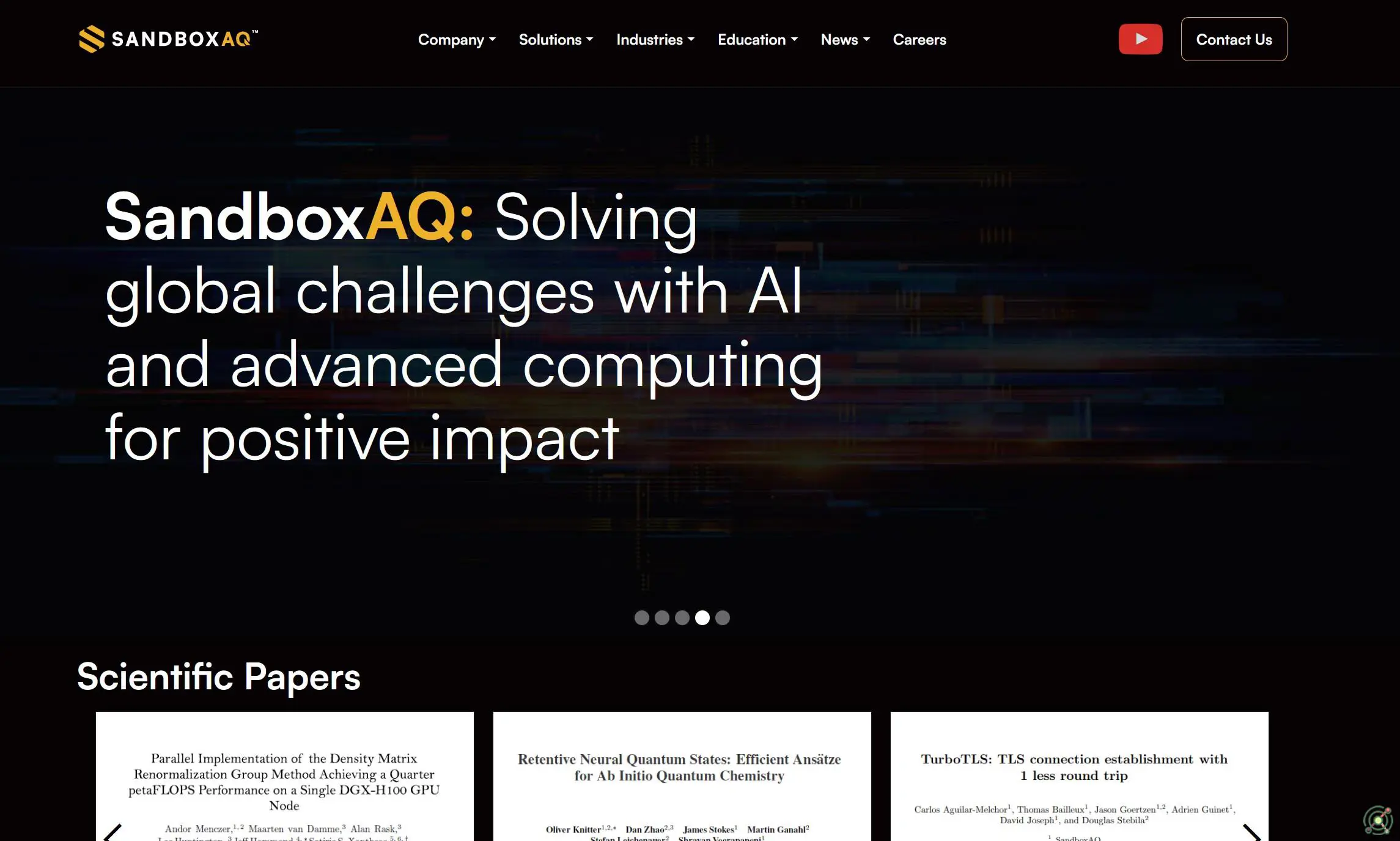 Delivers AI and advanced computing solutions for drug discovery, materials science, finance, and cybersecurity.
