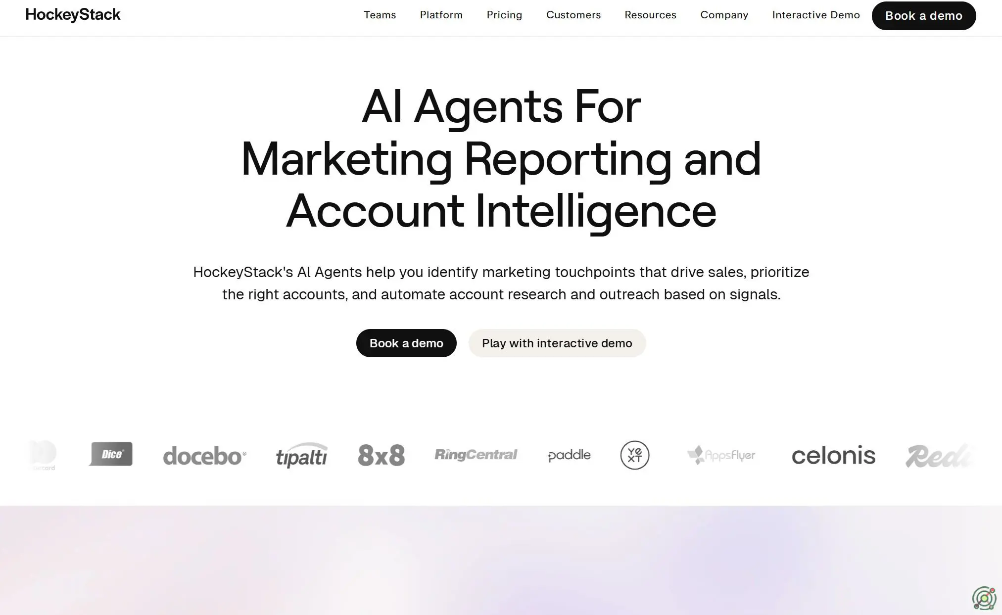 An AI-driven revenue acceleration platform for B2B marketing and sales teams.