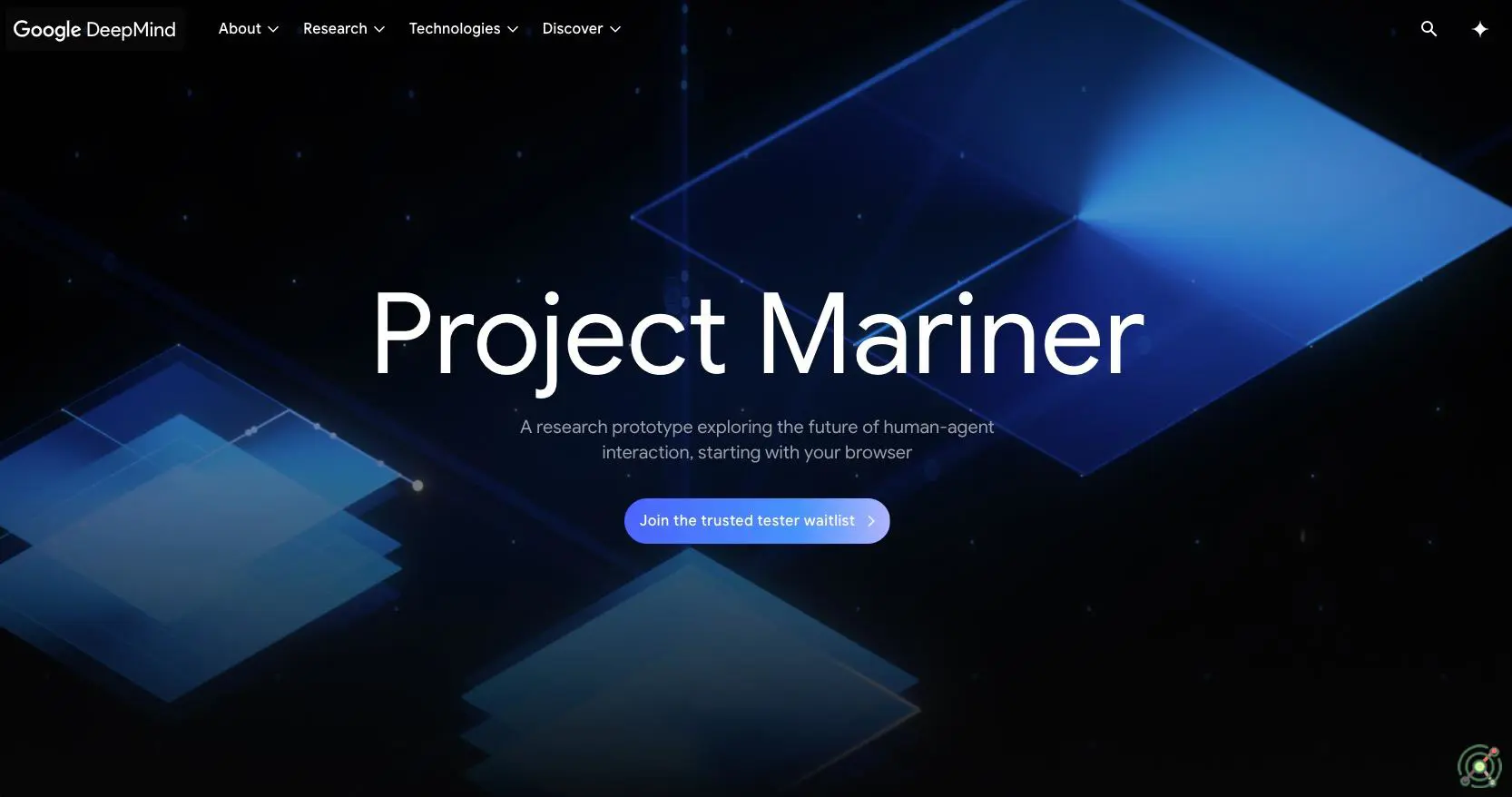 An experimental AI agent developed by Google DeepMind that autonomously navigates the web to perform tasks on behalf of users.