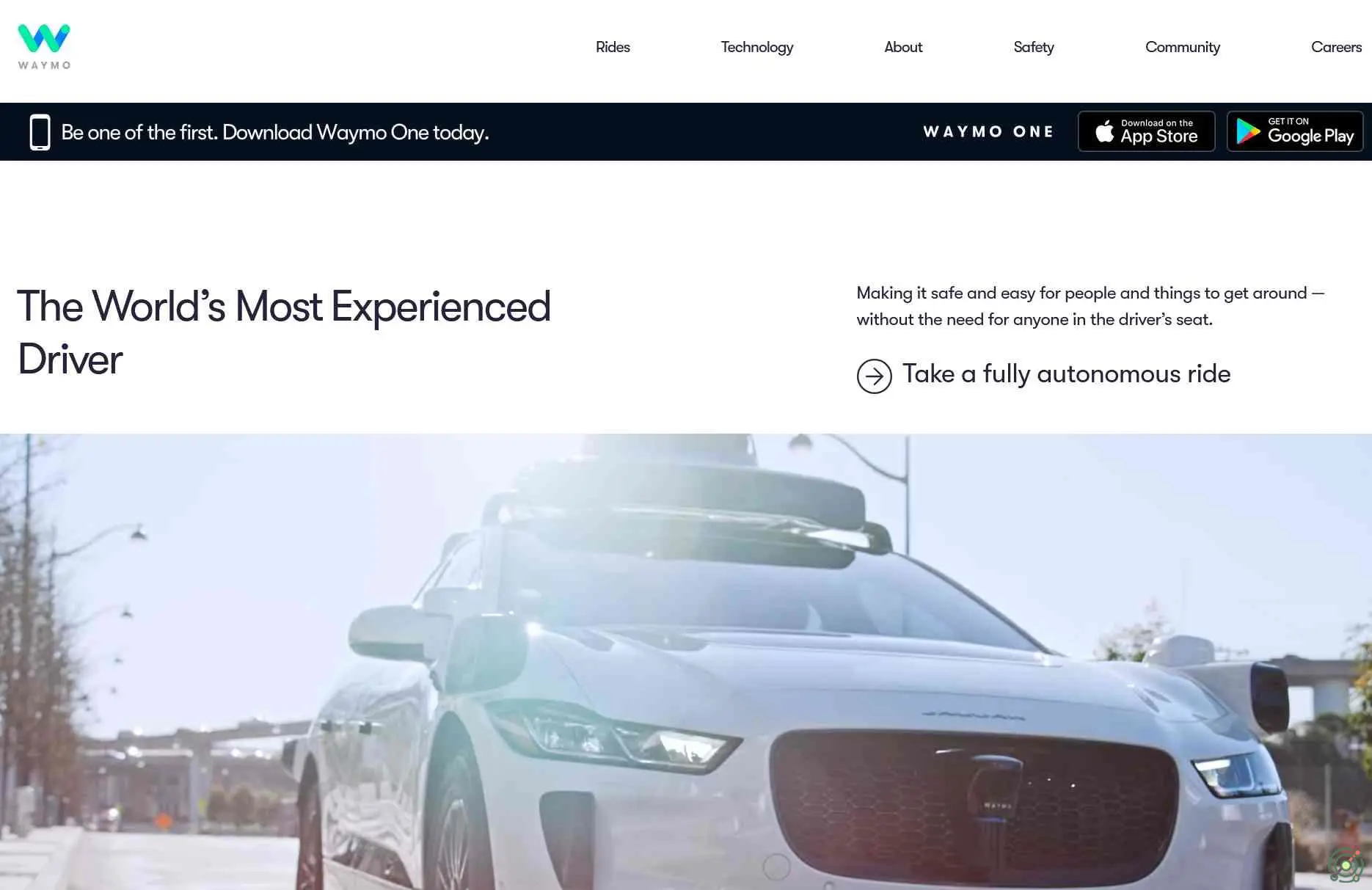 An autonomous driving technology company developing self-driving vehicles and ride-hailing services to enhance mobility and safety.