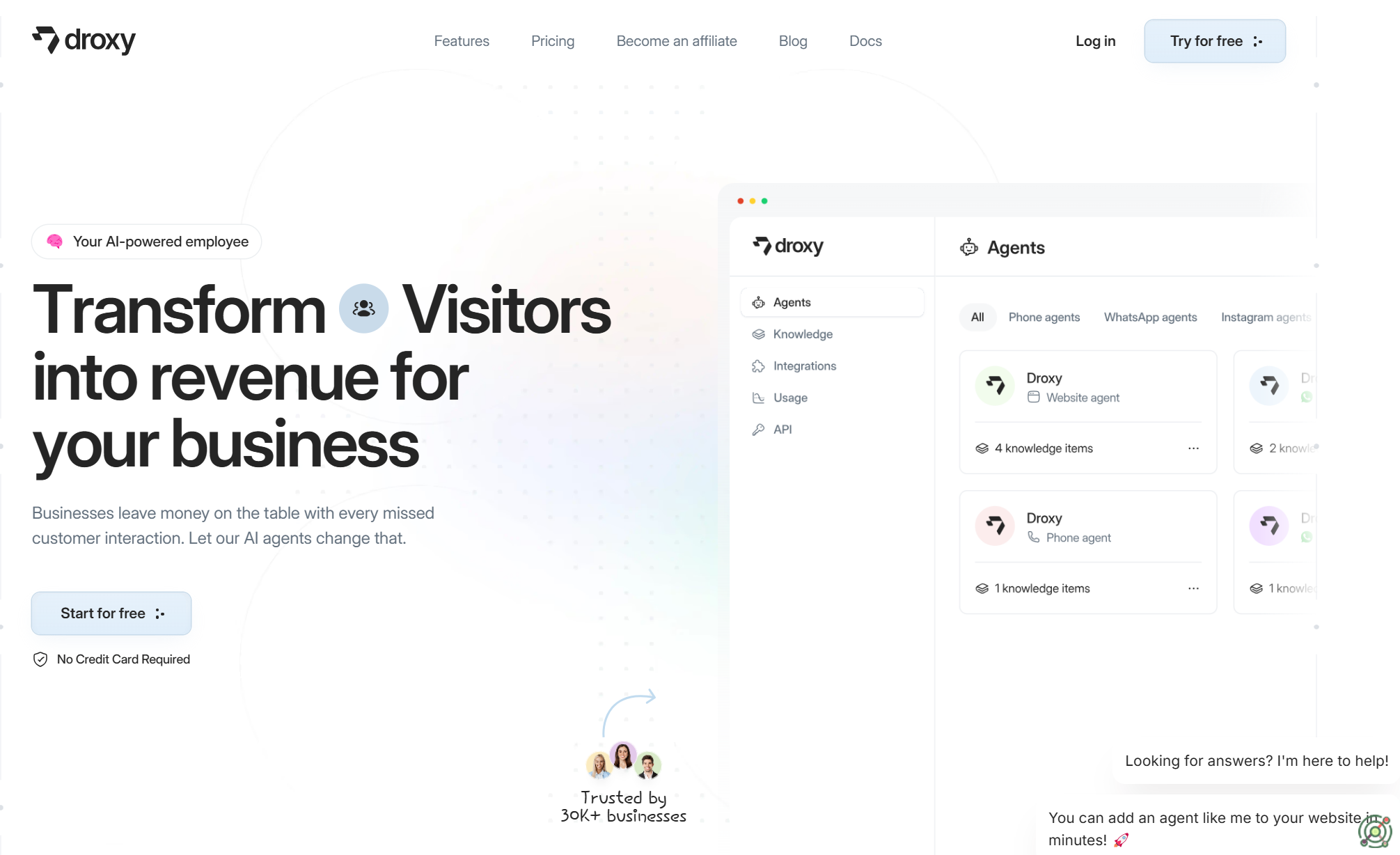 A no-code platform enabling users to create and integrate customizable AI chatbots across various platforms.