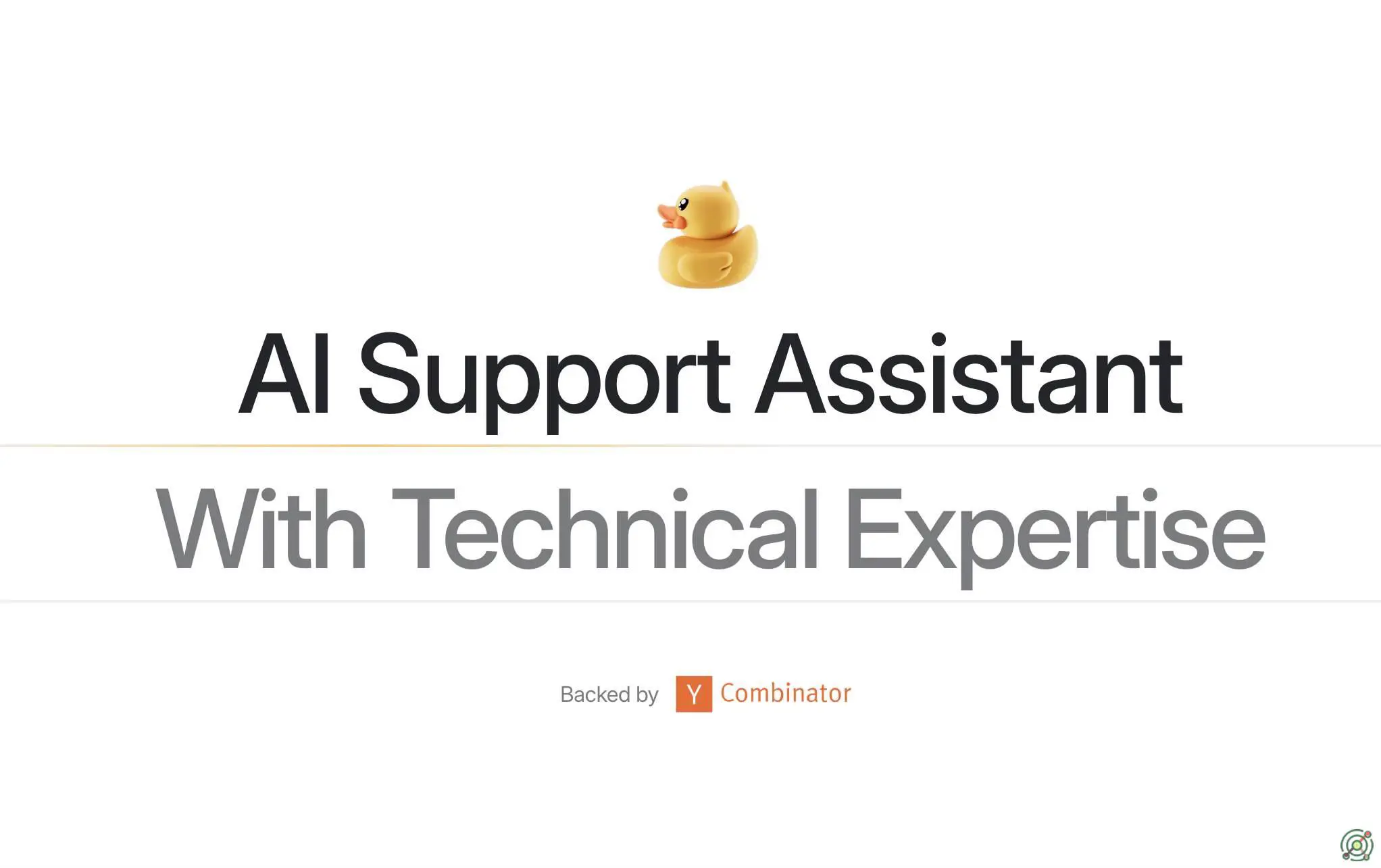 An AI-powered customer support assistant designed for B2B SaaS companies, enabling support teams to resolve technical issues efficiently.