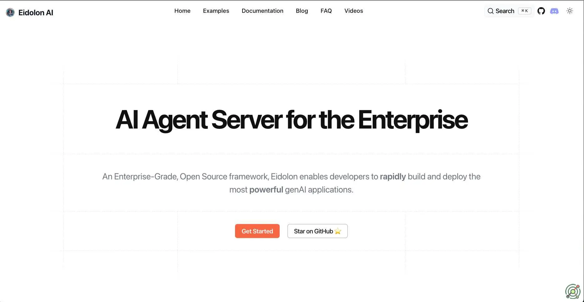 An open-source framework enabling developers to rapidly build and deploy enterprise-grade AI agents as services.