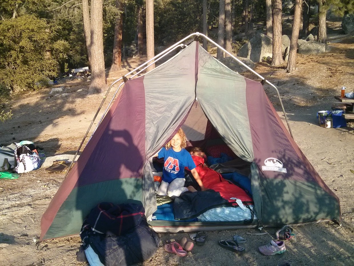 Extra Tent and Air Mattress