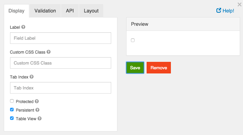 18 checkbox