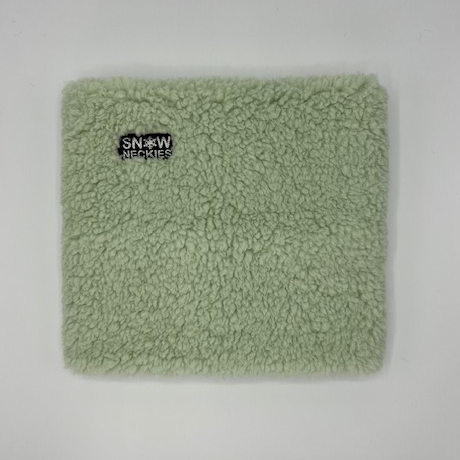 Sherpa Neckie - Light Green