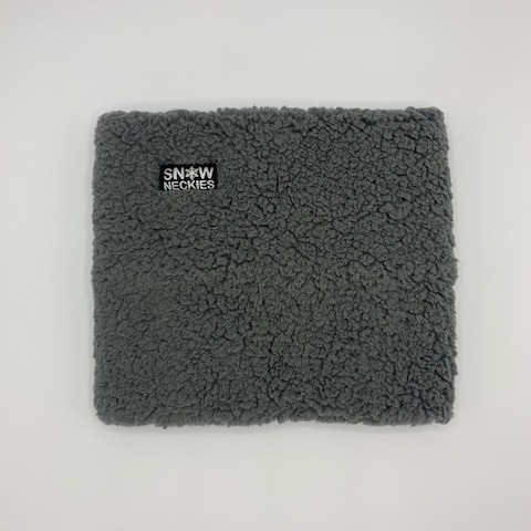 Sherpa Neckie - Dark Grey     