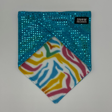 Turquoise Sparkle Bandana   