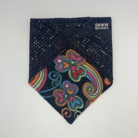 Black Sparkle Bandana 