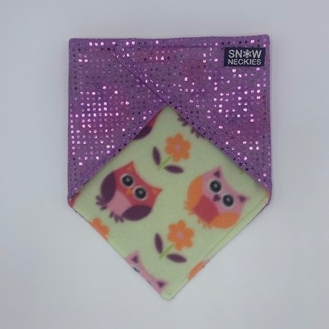Light Purple Sparkle Bandana 