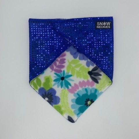 Royal Blue Sparkle Bandana        