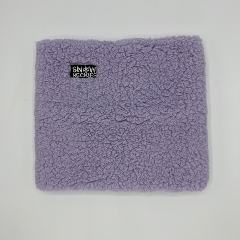Sherpa Neckie - Light Purple