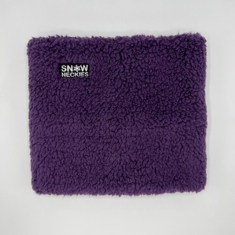 Sherpa Neckie - Purple