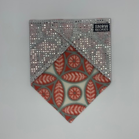 Silver Sparkle Bandana      