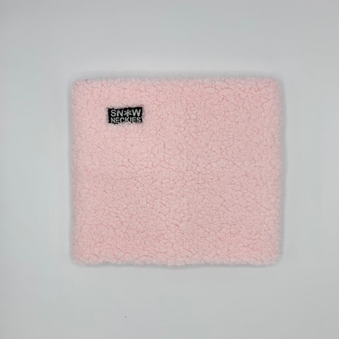 Sherpa Neckie - Light Pink 