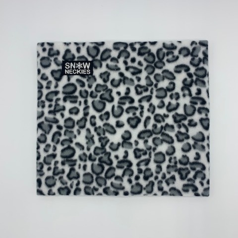 Cheetah Fleece Neckie