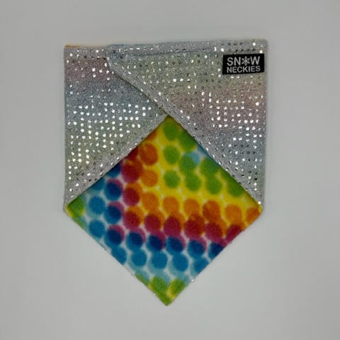 Silver Sparkle Bandana