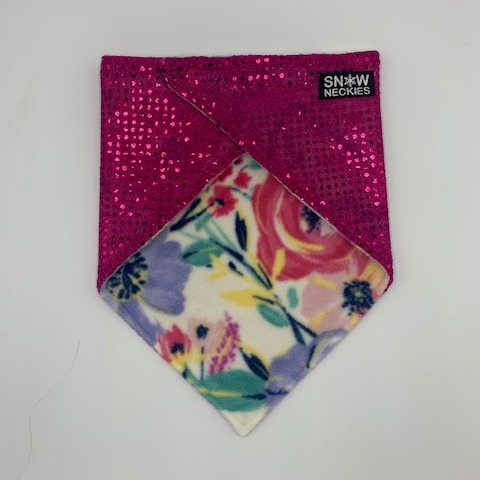 Pink Sparkle Bandana  