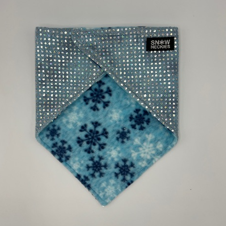 Light Blue Sparkle Bandana 