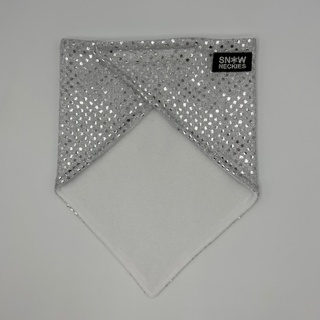 Silver Sparkle Bandana              