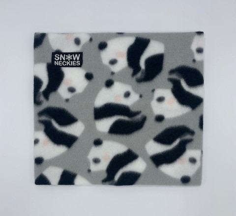 Pandas Fleece Neckie 