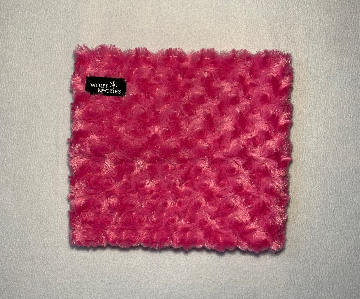 Swirl Fur Neckie - Pink