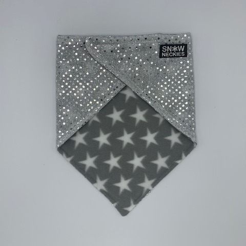 Silver Sparkle Bandana