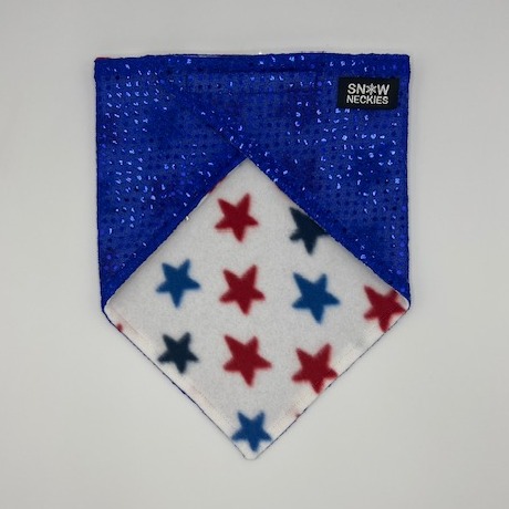 Royal Blue Sparkle Bandana 