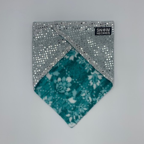 Silver Sparkle Bandana     