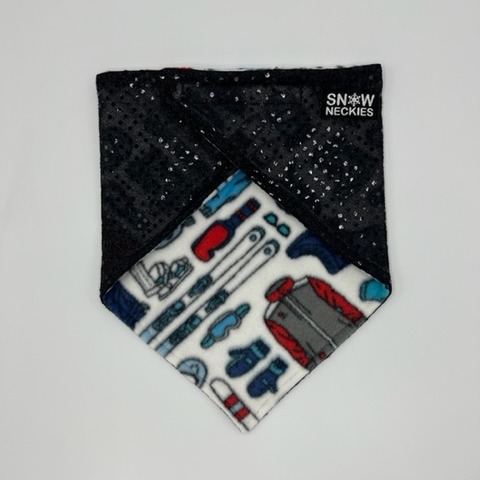 Black Sparkle Bandana