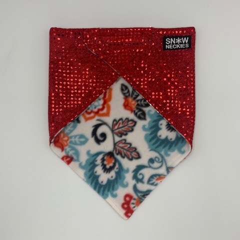 Red Sparkle Bandana 
