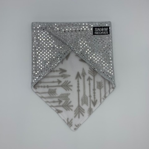 Silver Sparkle Bandana    