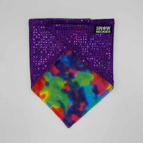 Purple Sparkle Bandana