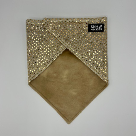 Gold Sparkle Bandana 